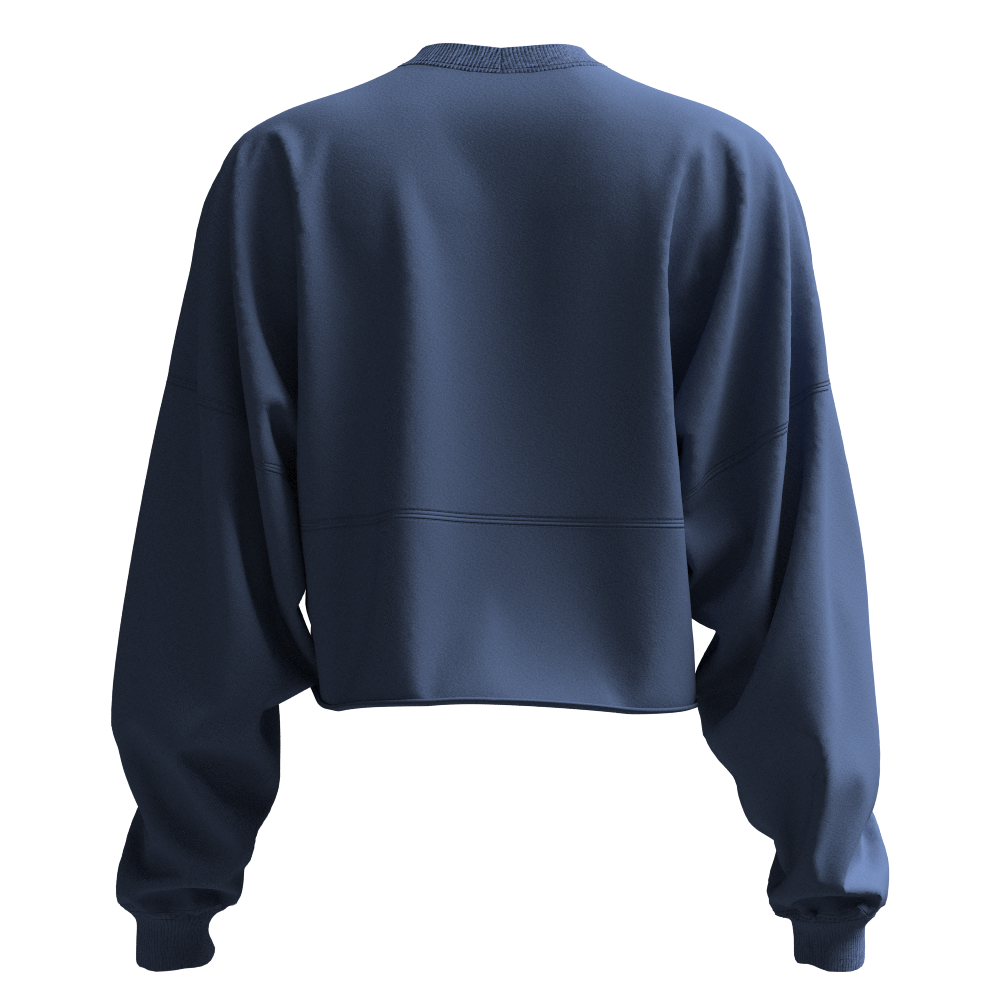 Long Sleeve Crop Bflo Ny Roses