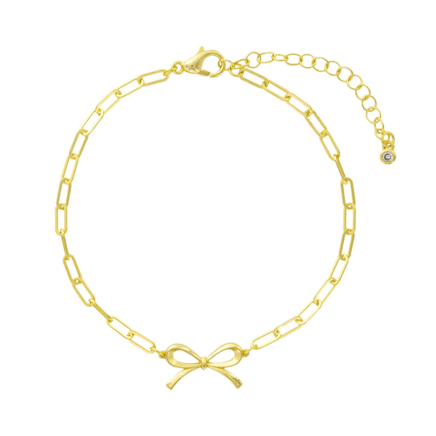 Bow Chain Link Bracelet