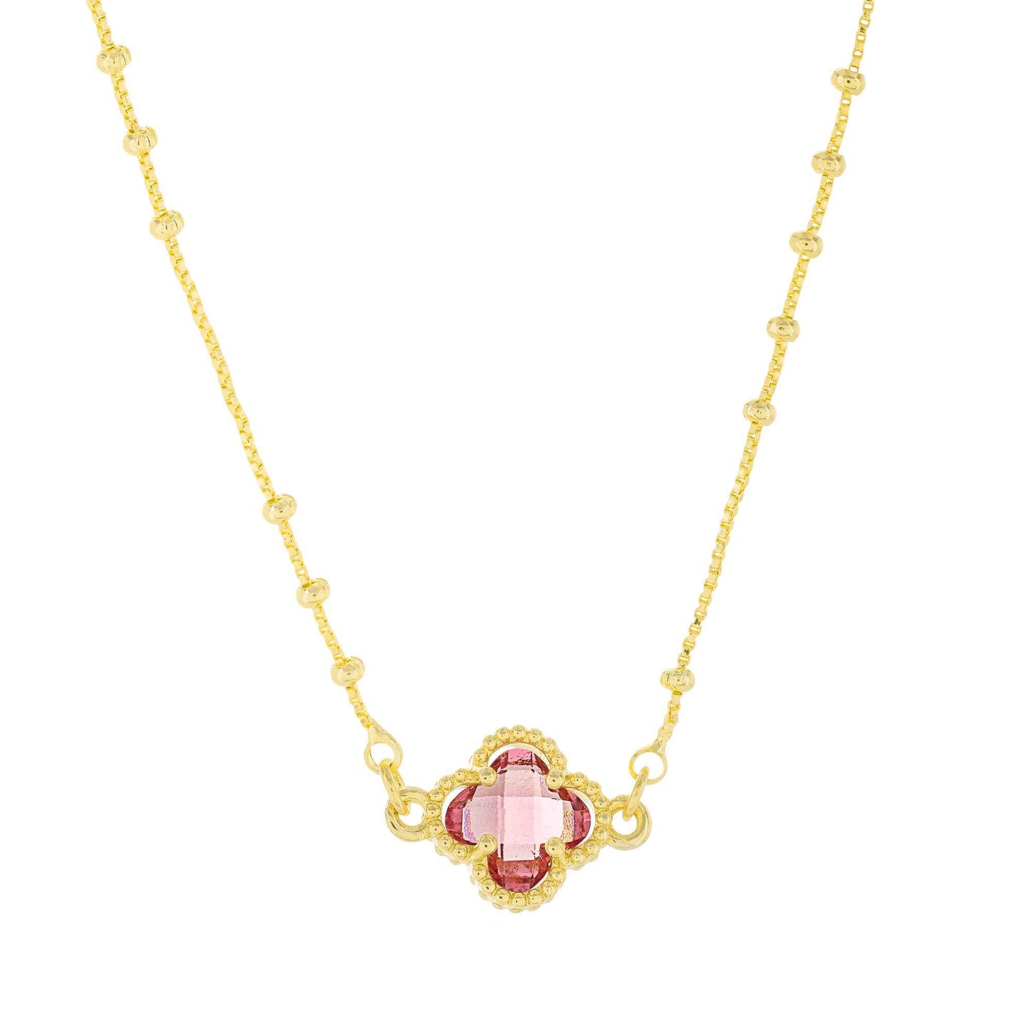 Alhambra Pendant Necklace Red