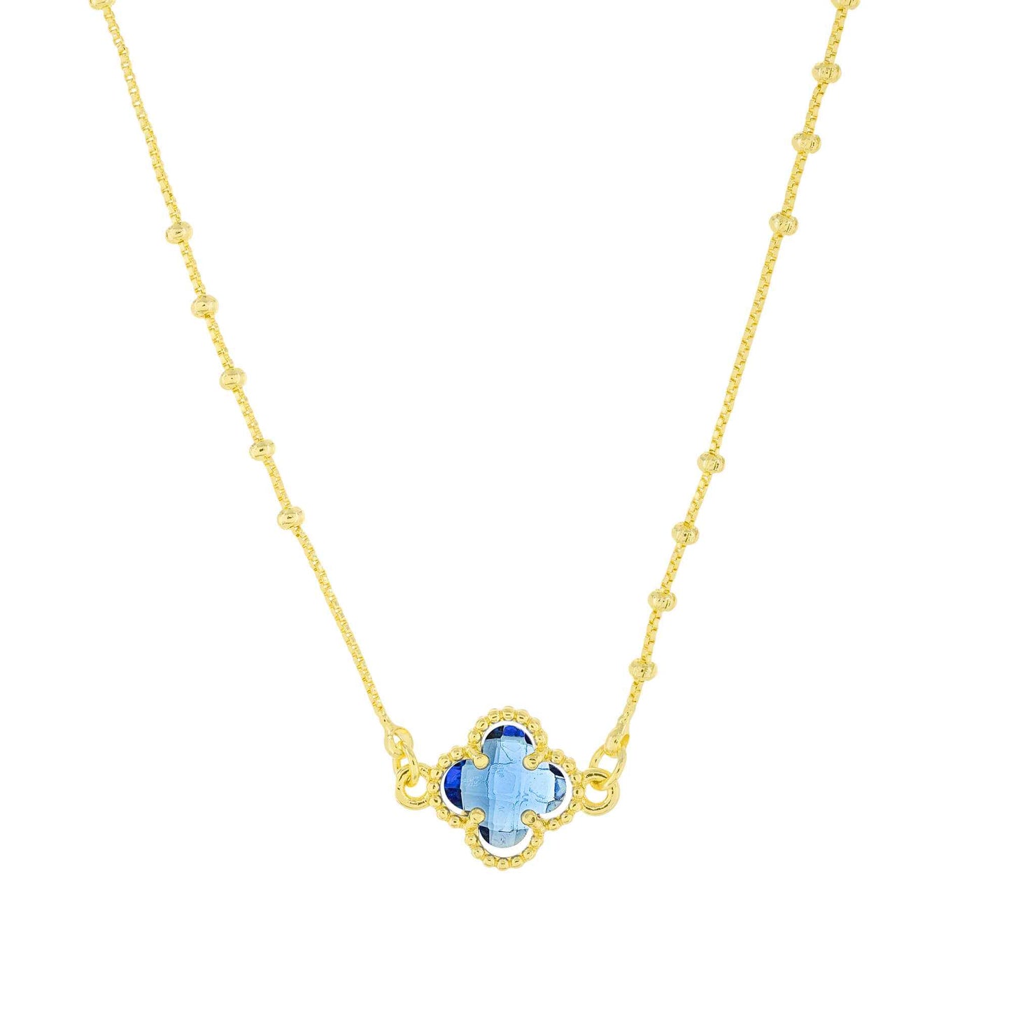 Alhambra Pendant Necklace Blue