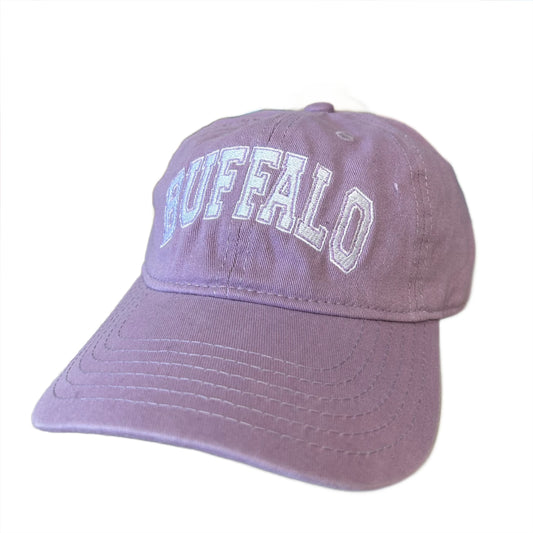 Buffalo Varsity Baseball Cap in Lavender