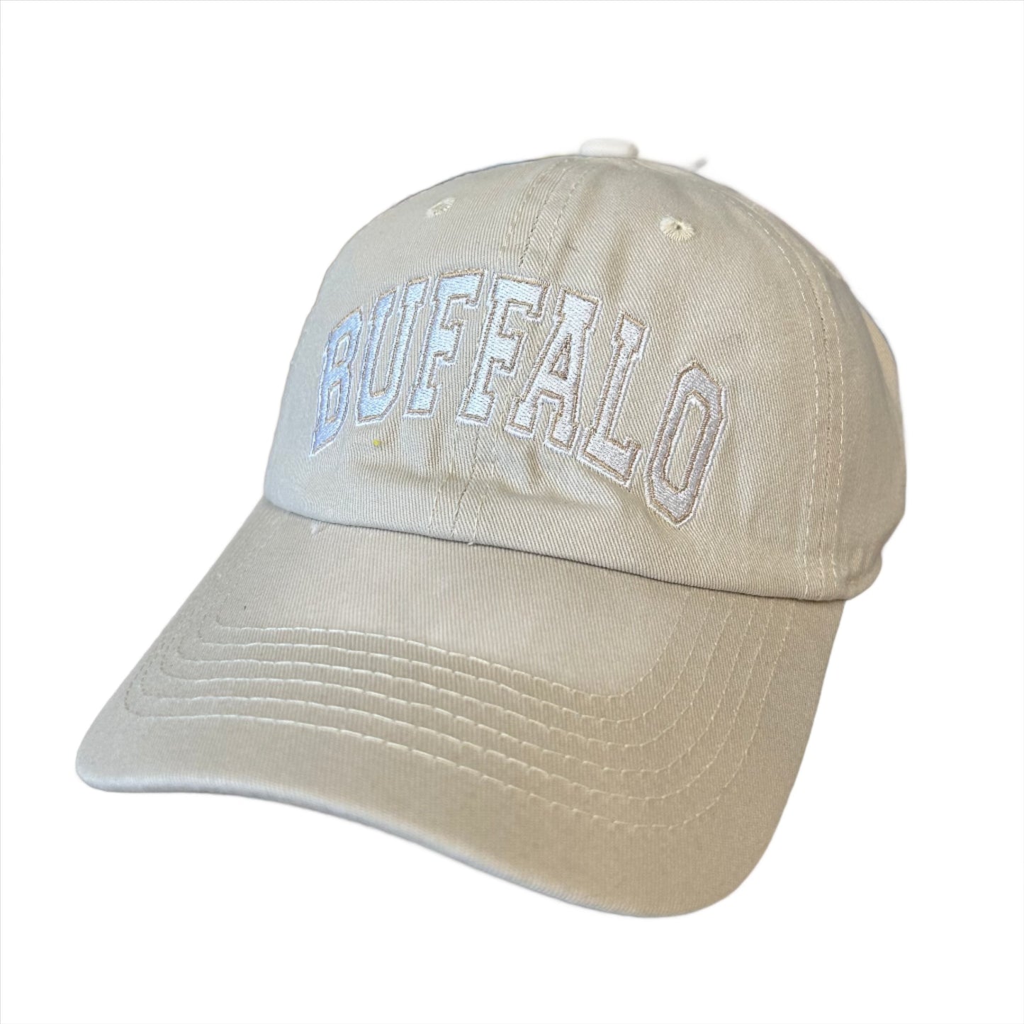 Buffalo Varsity Baseball Cap in Latte