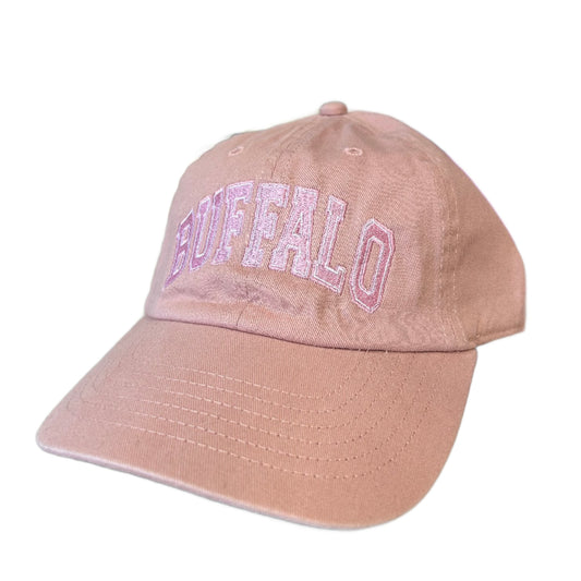 Buffalo Varsity Baseball Cap in Desert Rose