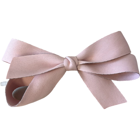 Classic Hair Bow in Rose