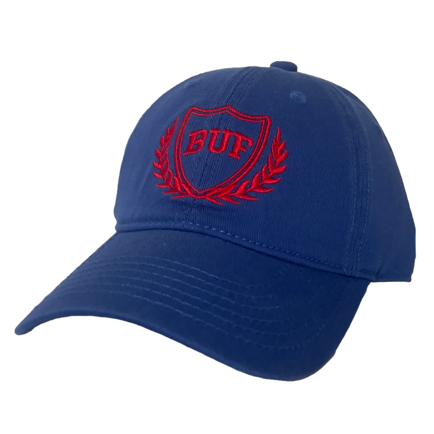 BUF Crest Baseball Cap in Royal