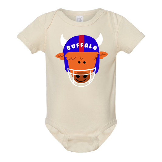 Mini Mascot Onesie in Cream