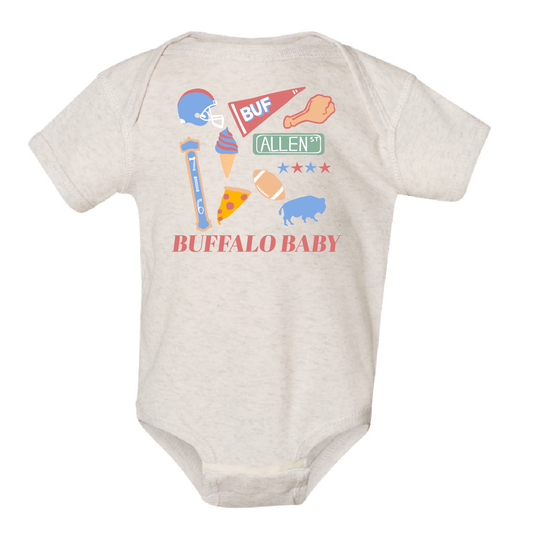 Buffalo Baby Onesie