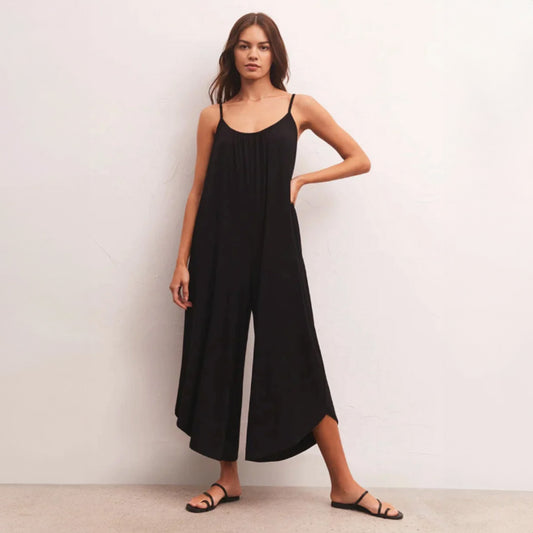 The Flared Jumpsuit in Black