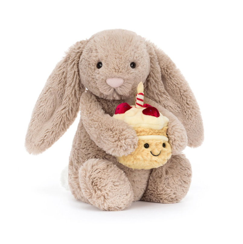 Bashful Beige Bunny 'birthday'