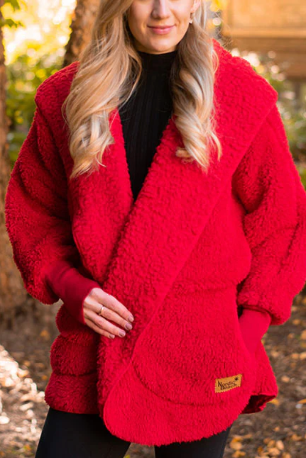 Nordic Beach Body Wrap in Candy Apple