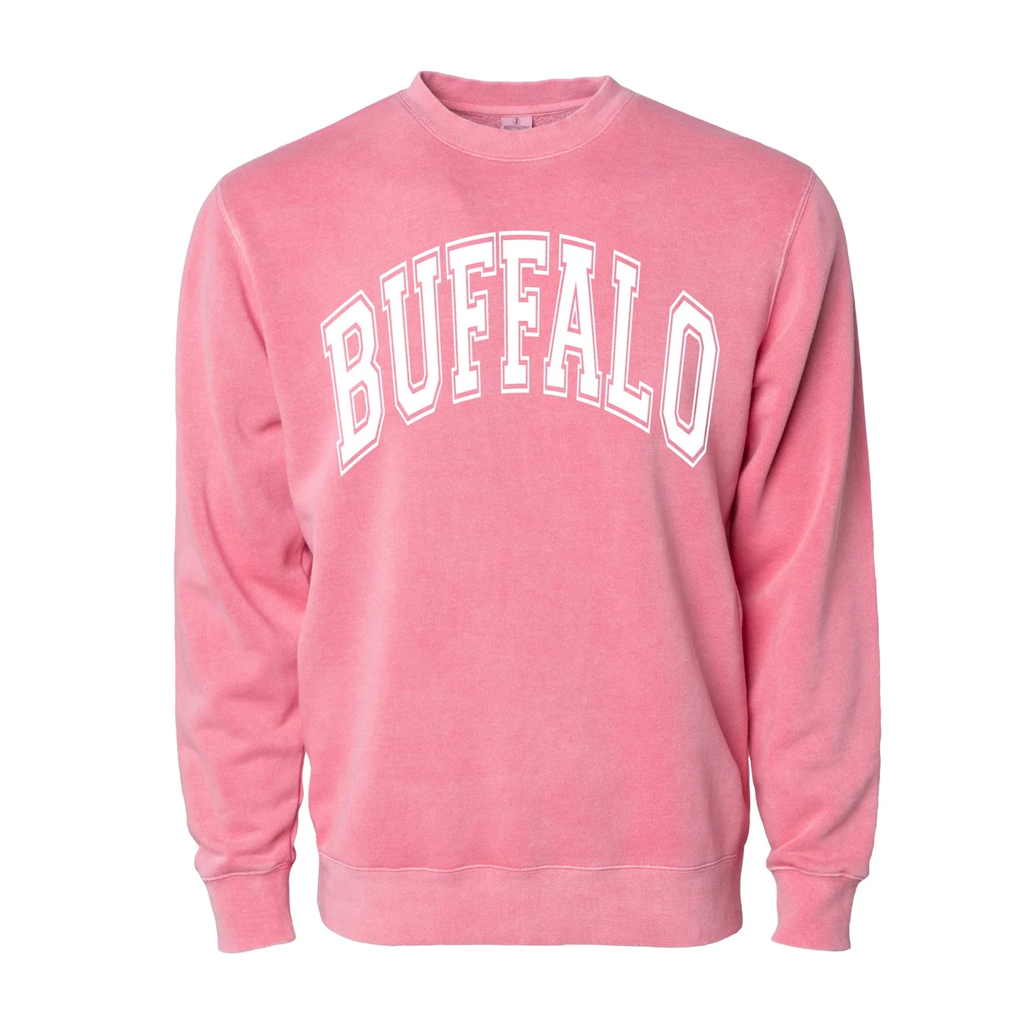 Buffalo Bend Crew in Pigment Pink