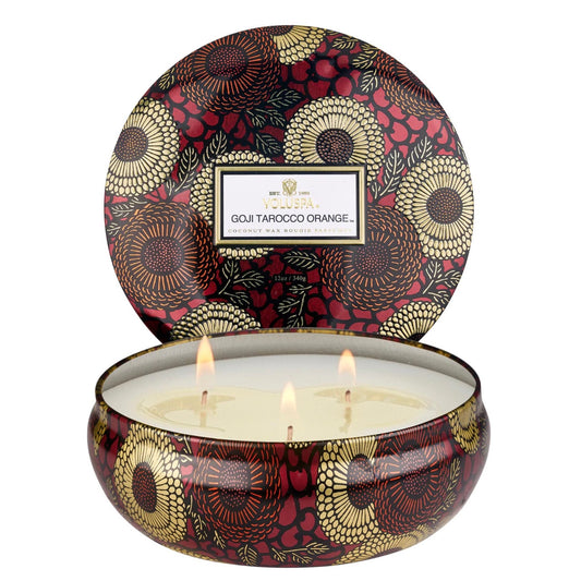 Goji Tarocco 3 Wick Tin