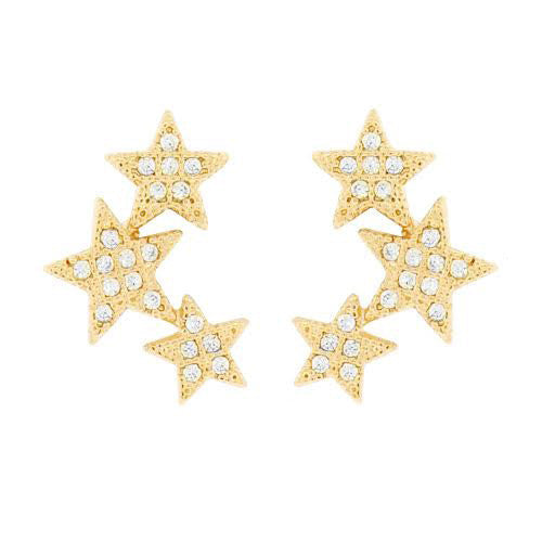 Crystal Star Ear Crawler Gold
