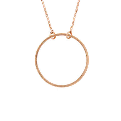 Karma Necklace Rose Gold