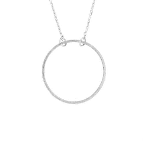 Karma Necklace Silver