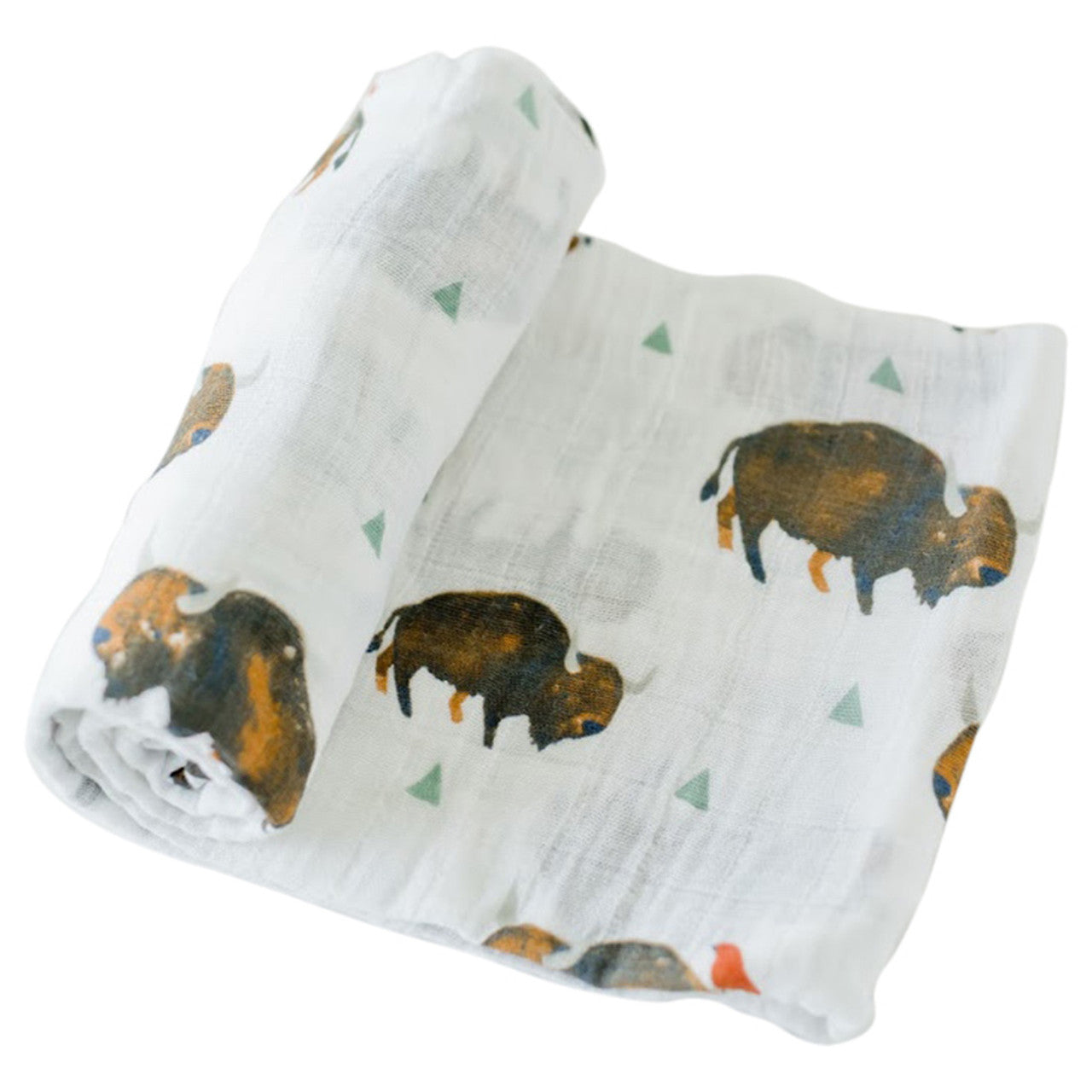 Bison Muslin Swaddle Blanket