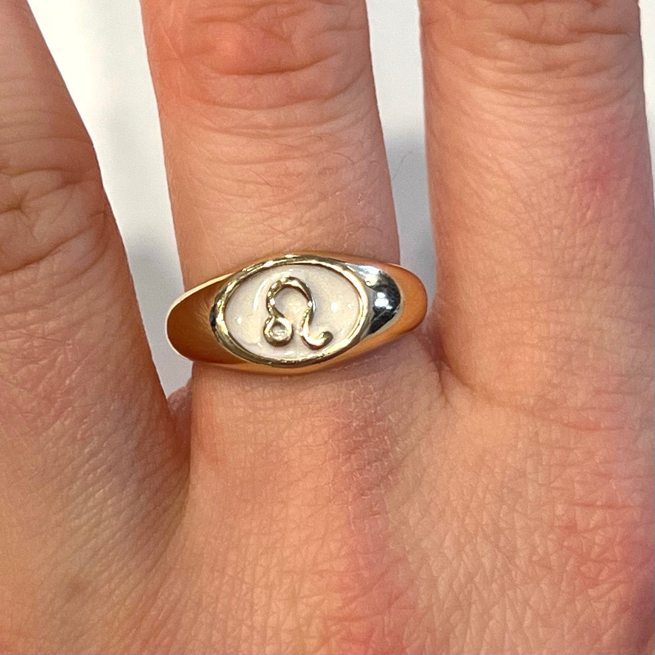 Leo Signet Ring