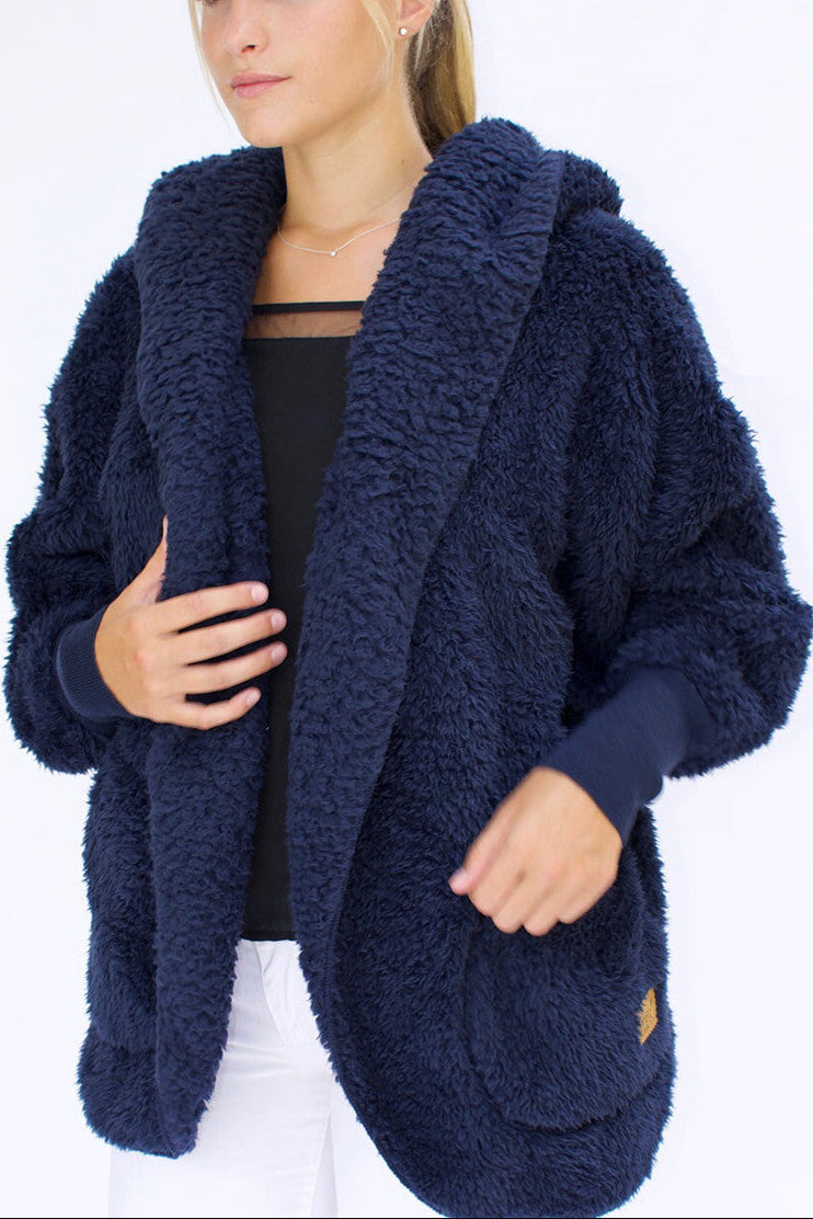 Nordic Beach Body Wrap in Midnight Navy