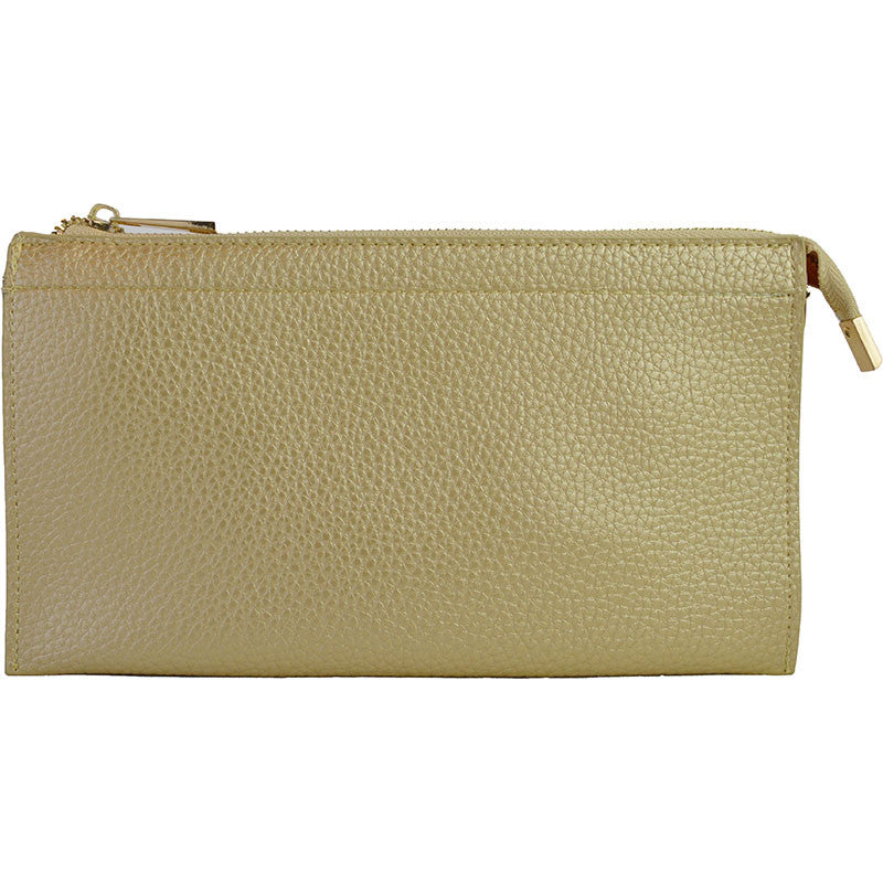 Perfect 3 Pocket Clutch Rose Gold