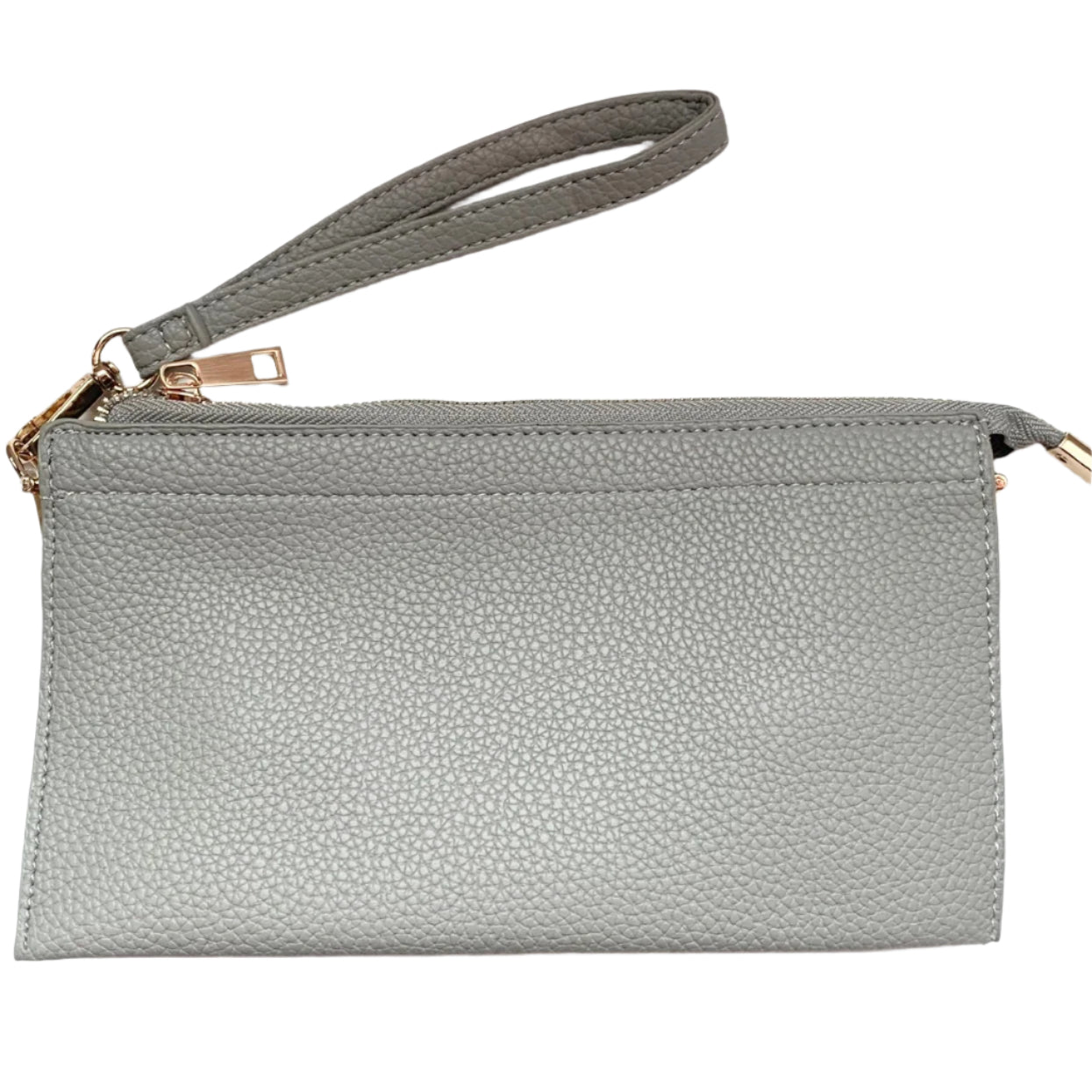 Perfect 3 Pocket Clutch Light Grey