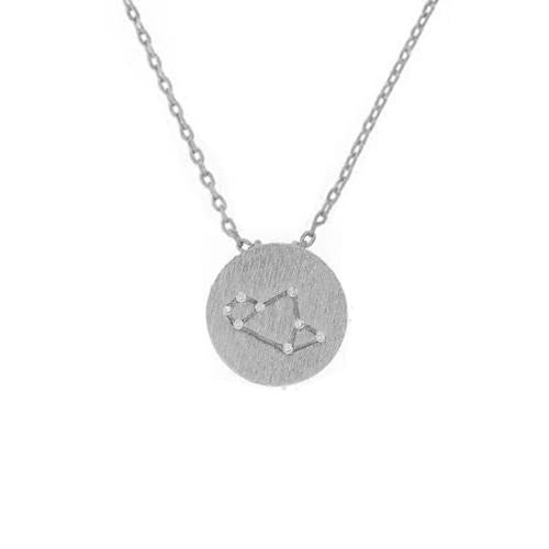 Sagittarius Symbol Necklace Silv