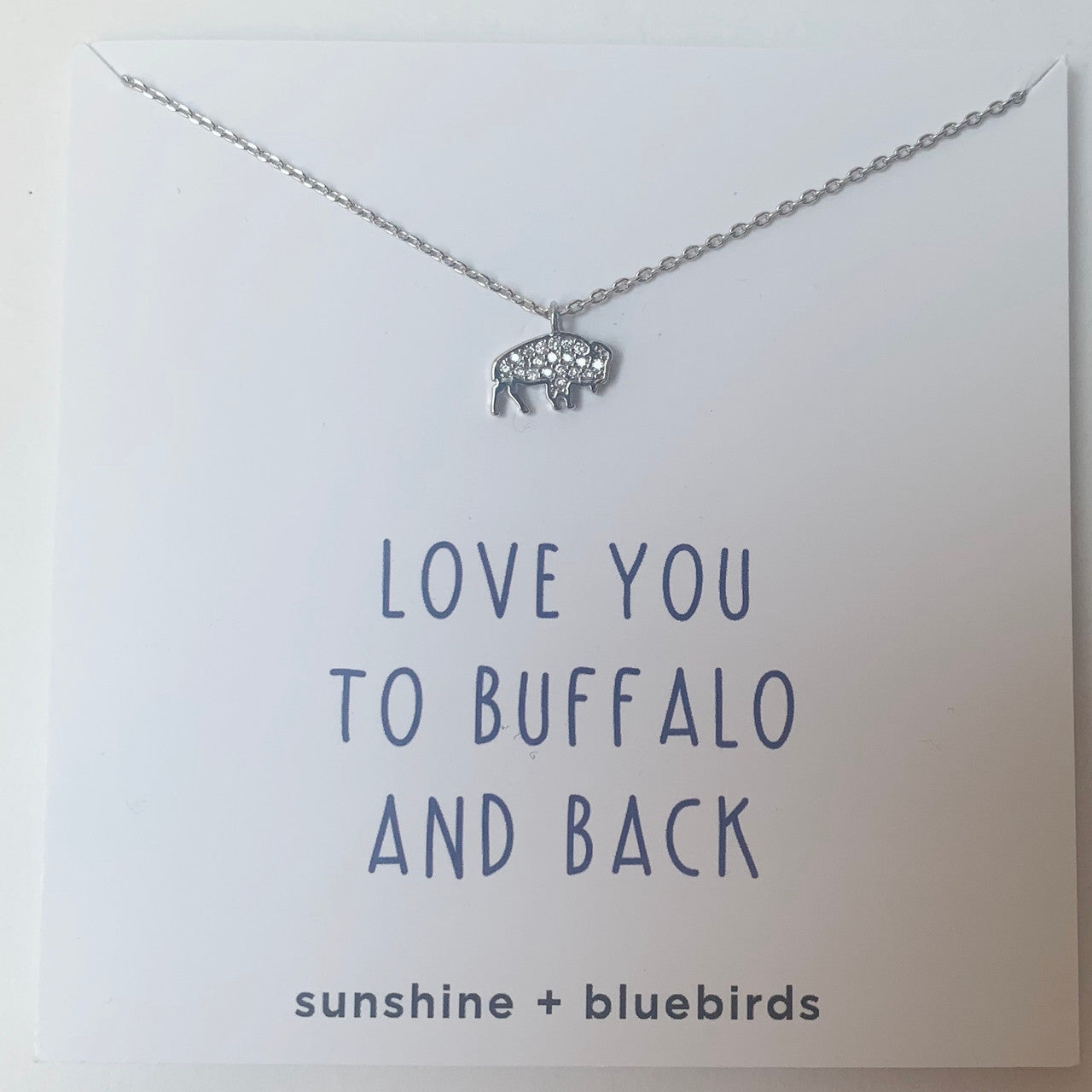 Small Buffalo Collar Silver
