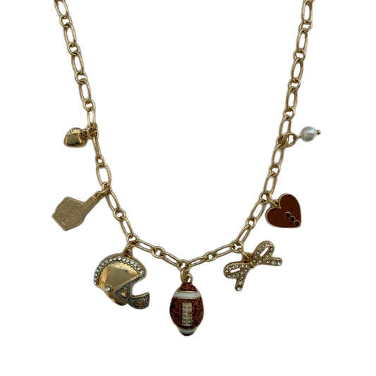 Football Charm Necklace