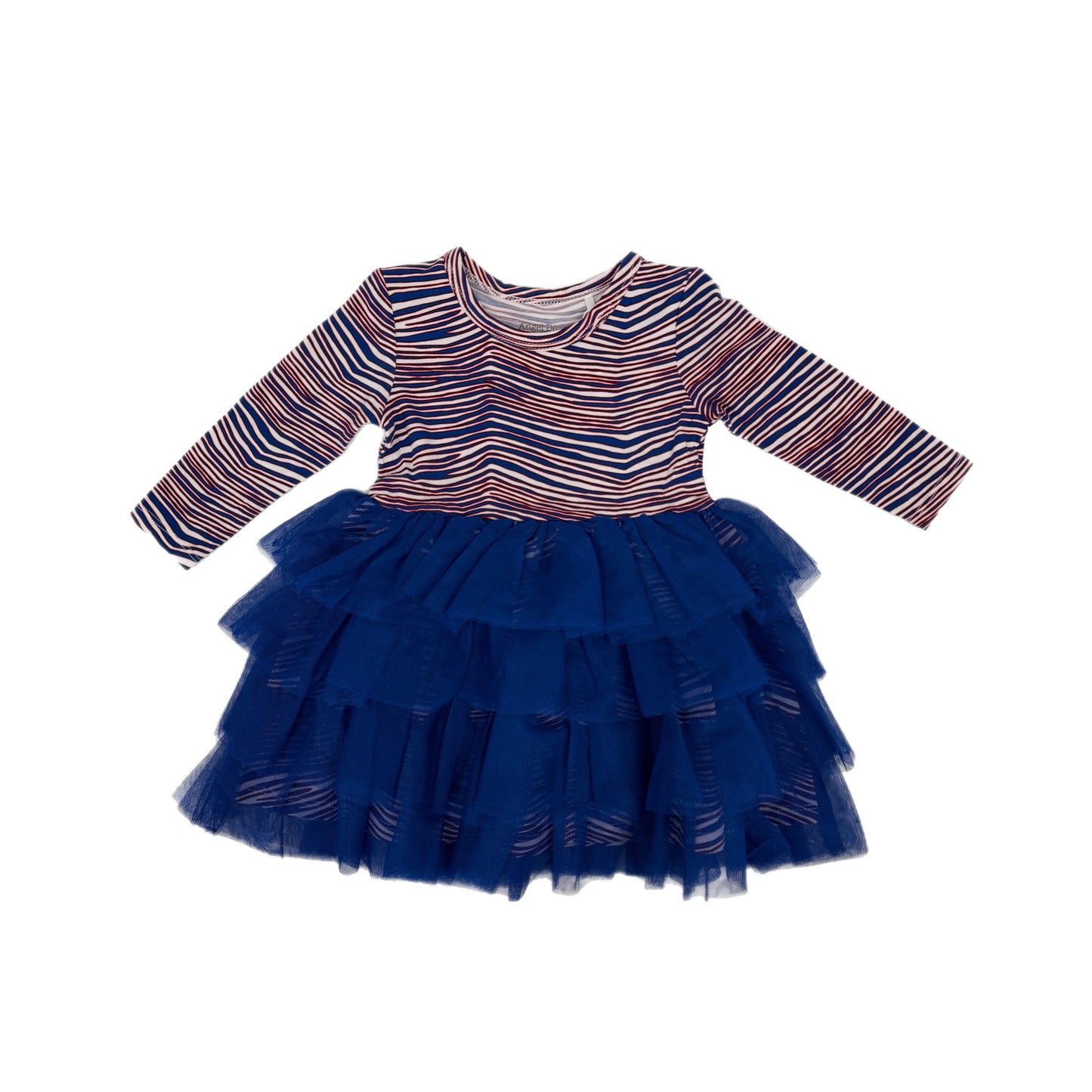 RWB Zebra Twirly L/s Tutu Dress