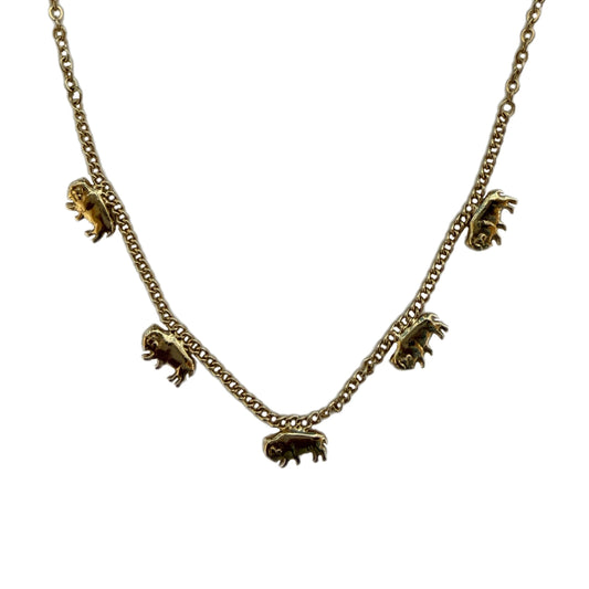 Buffalo Drop Necklace