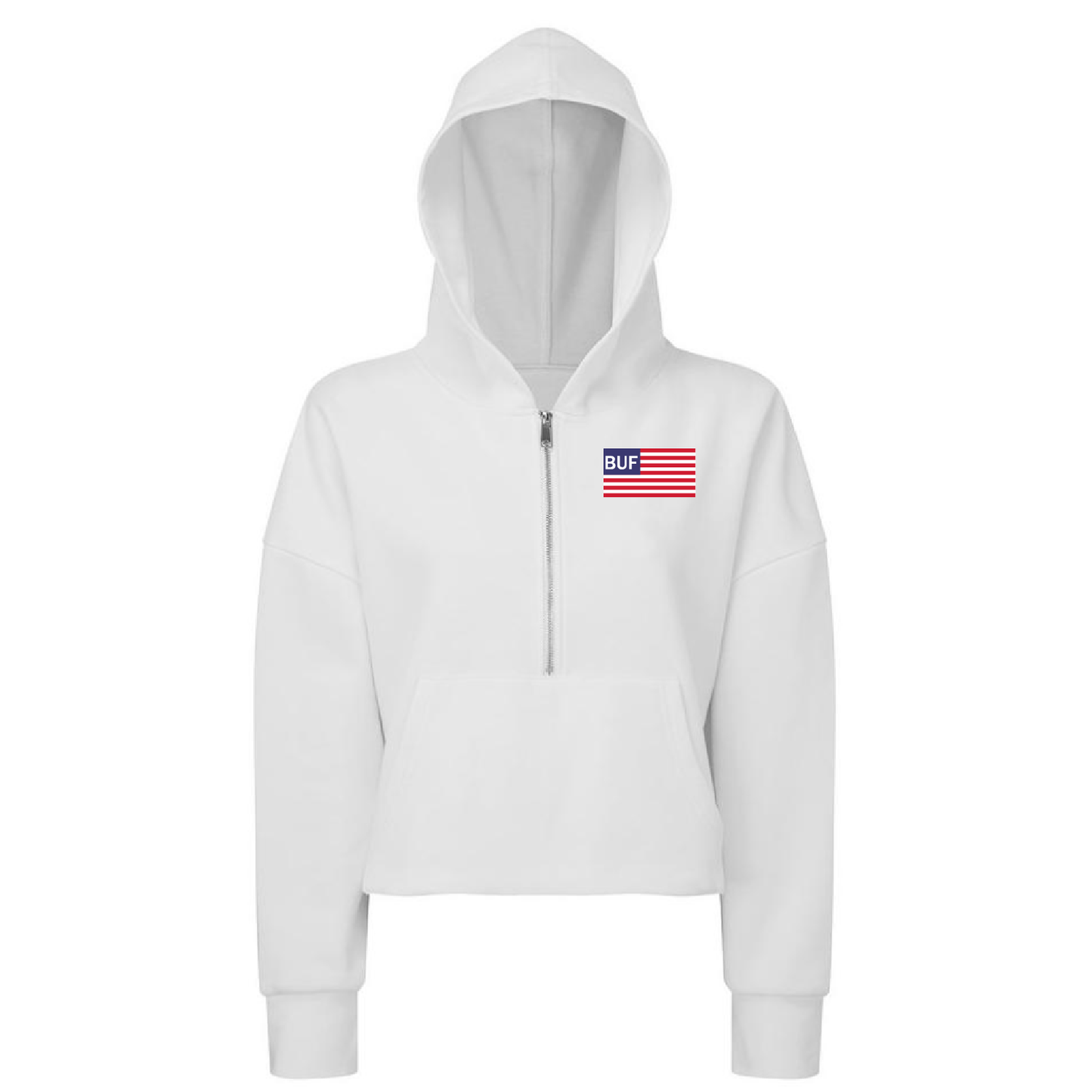 Buffalo Flag 1/2 Zip Hoodie