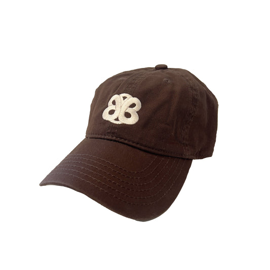 Celine B Baseball Cap in Chestnut