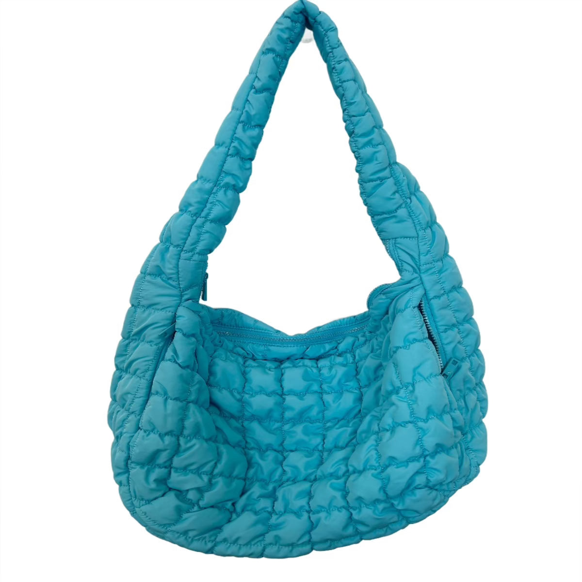 Aqua deals Quilted Tote