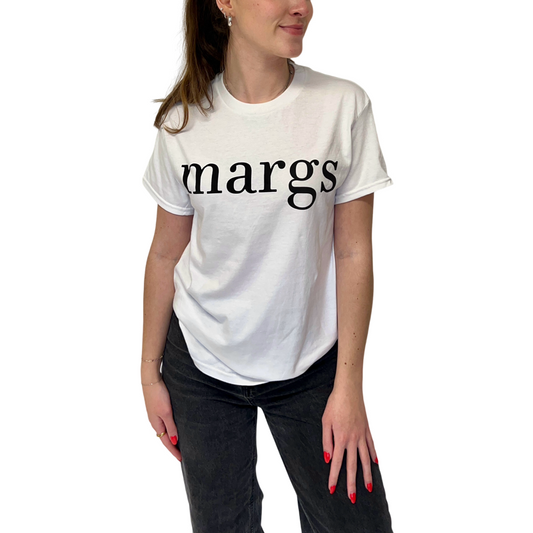 Margs SS Tee in White