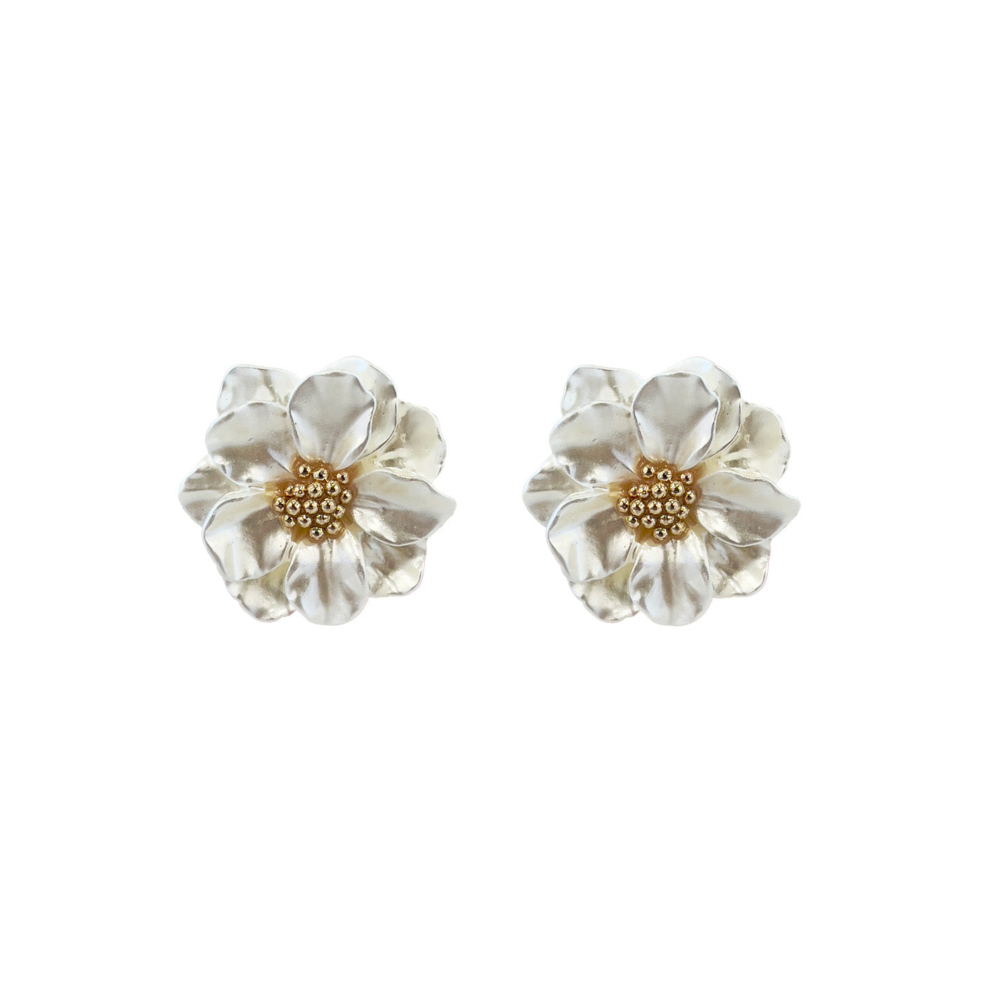 Layered Flower Stud