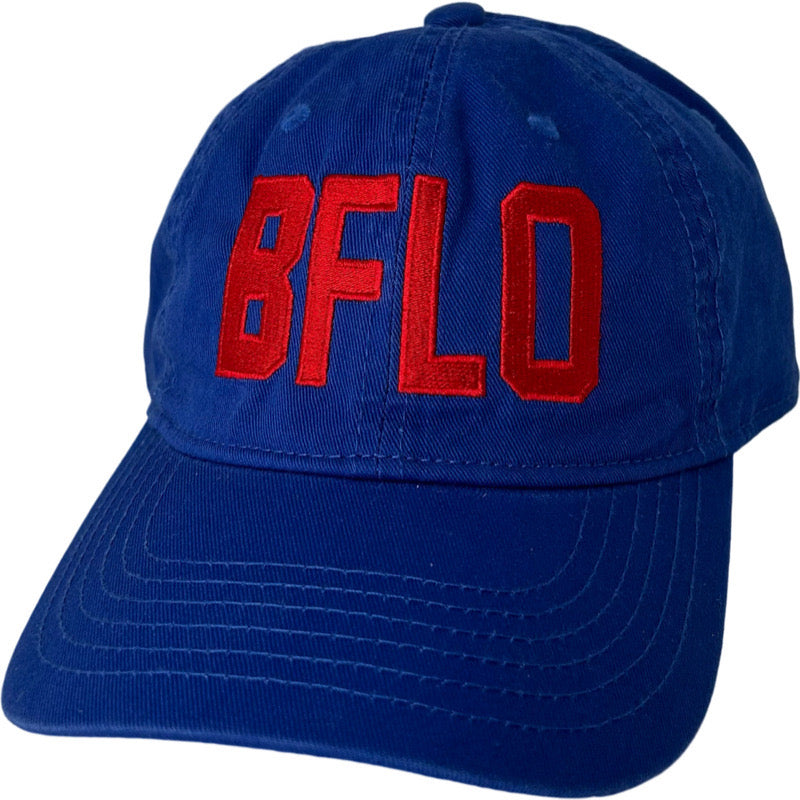 BFLO Baseball Cap Royal/ Red