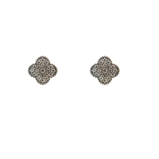 Crystal Alhambra Stud Earring