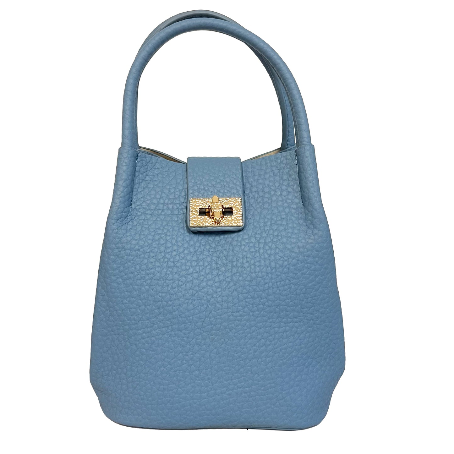 Petite Buckle Bag in Jean