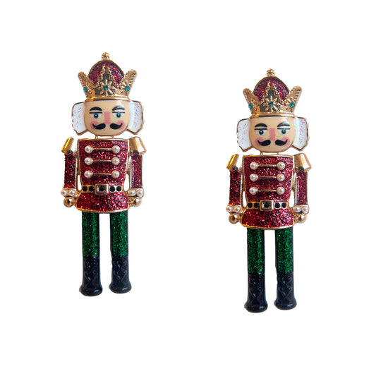 Nutcracker Drop Earring