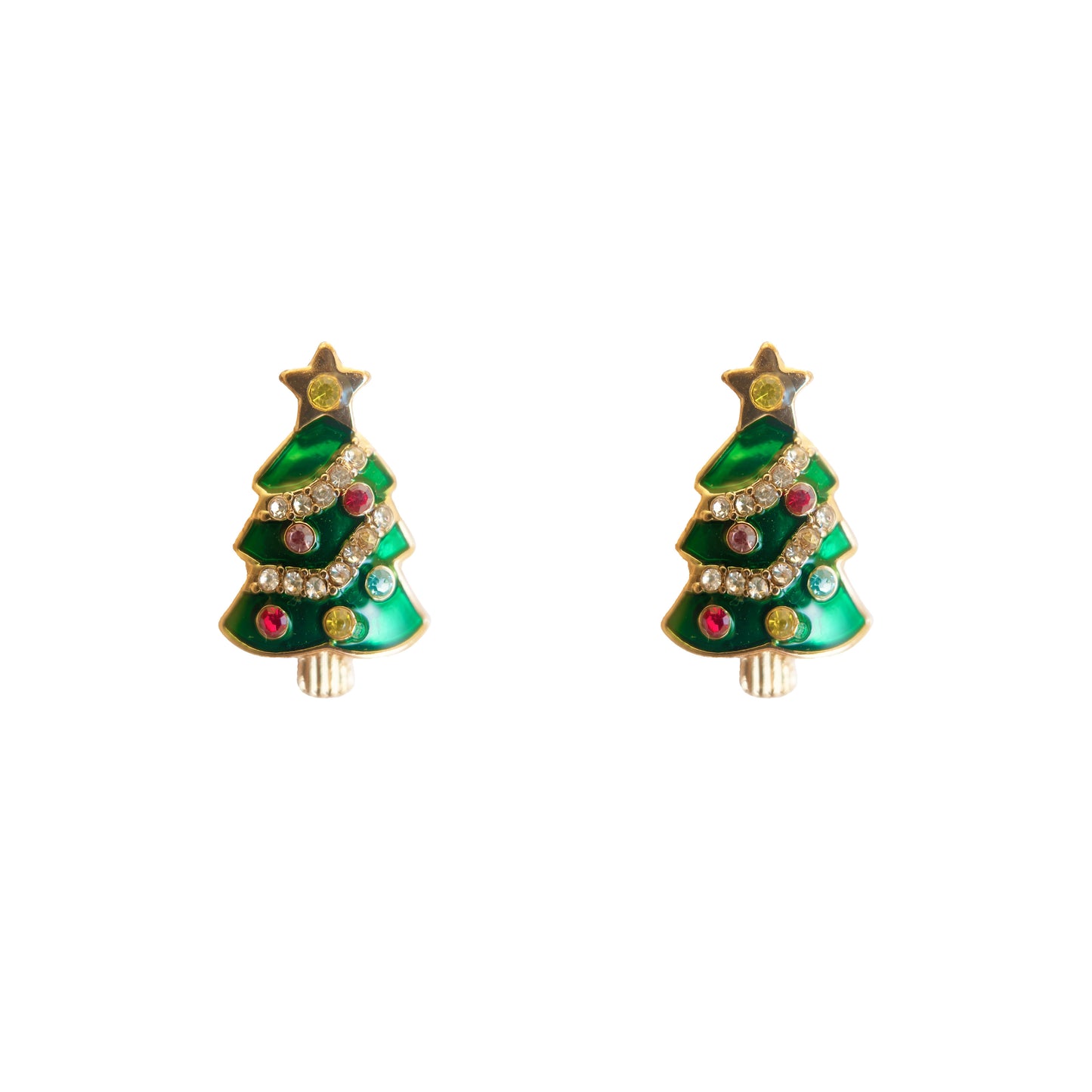 Christmas Tree Stud Earring