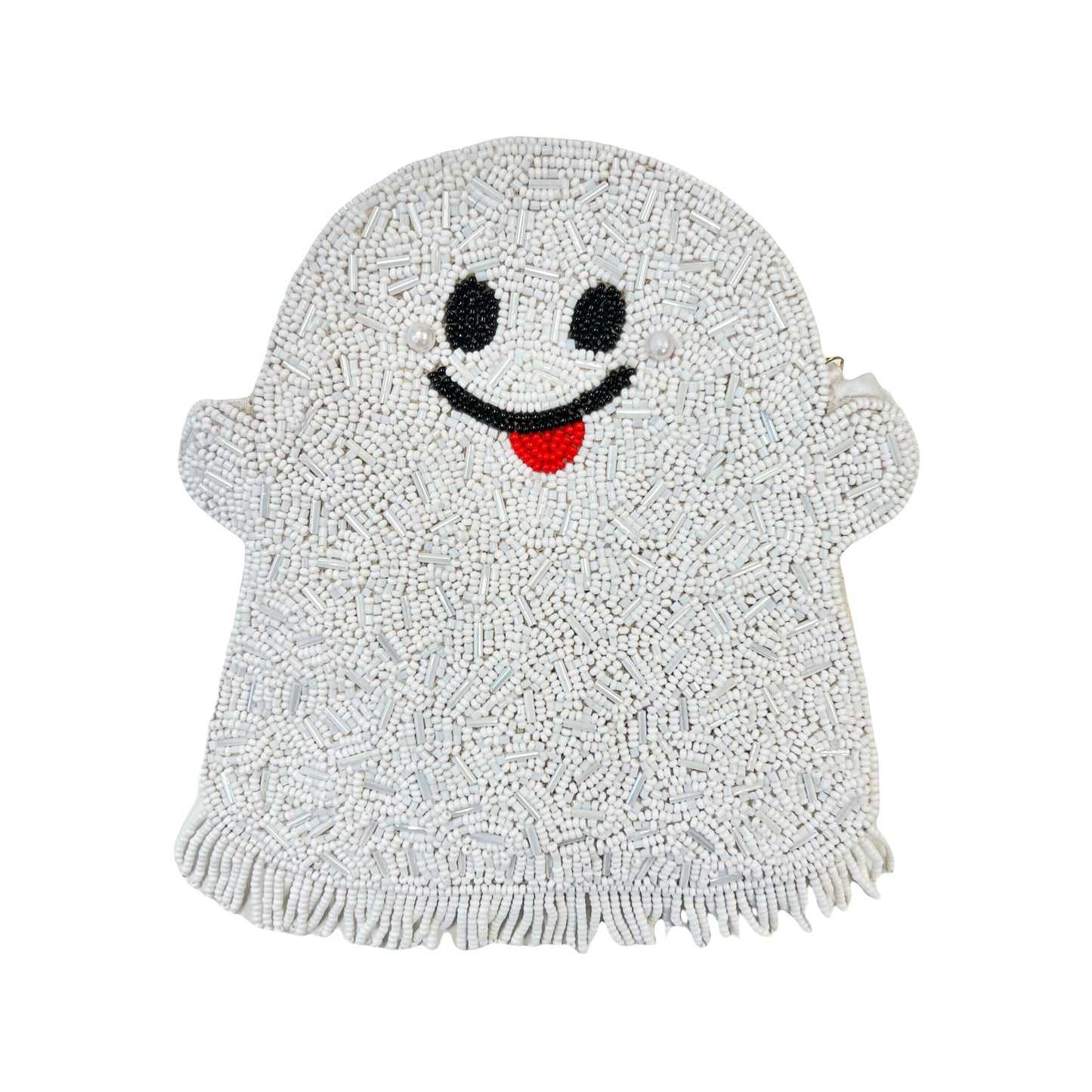 Spooky Ghost Bead Bag