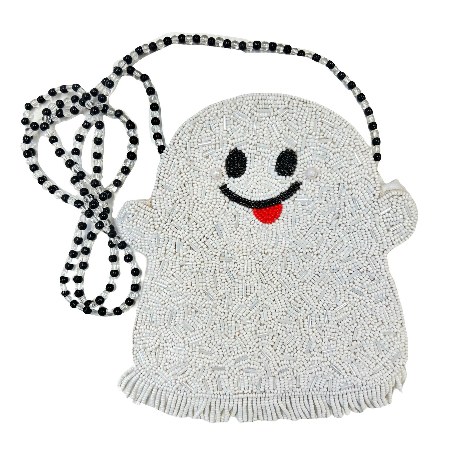 Spooky Ghost Bead Bag