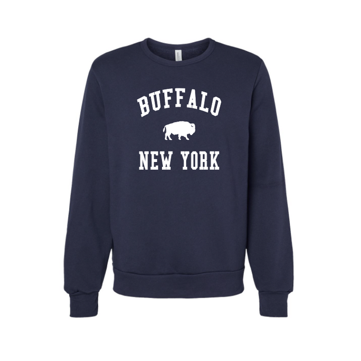 Buffalo Pigment Dye Crew in Ivory