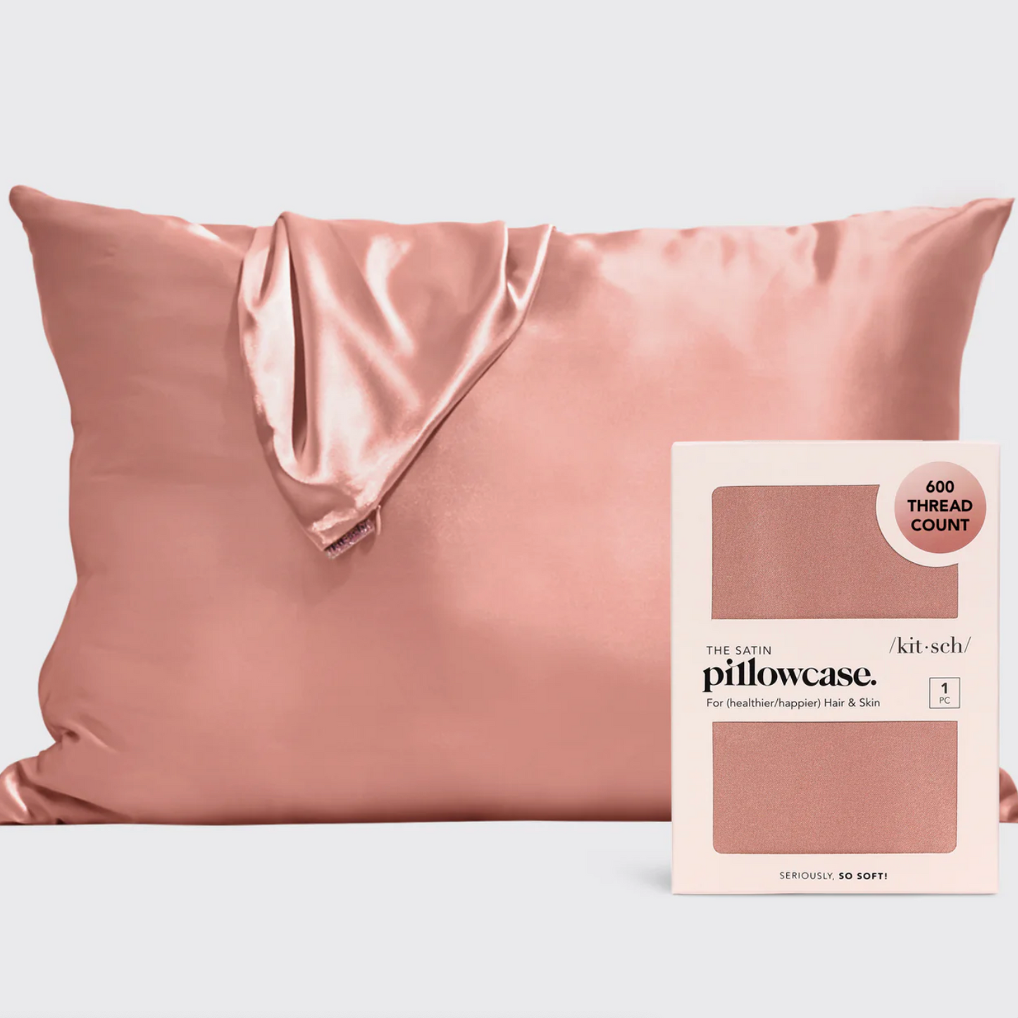 Satin Pillowcase - Terracotta