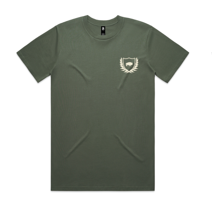Buf Crest Tee in Cypress
