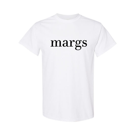 Margs SS Tee in White