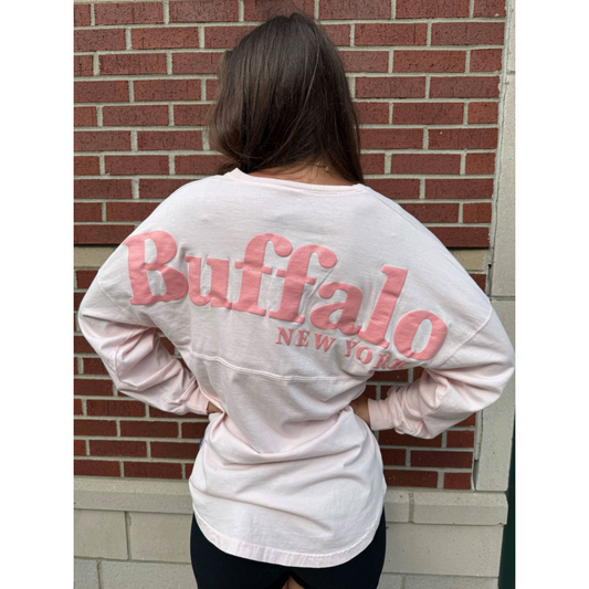 Longsleeve Pink Buffalo Ny Crew