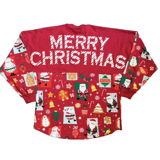 Unisex Christmas Print Jersey