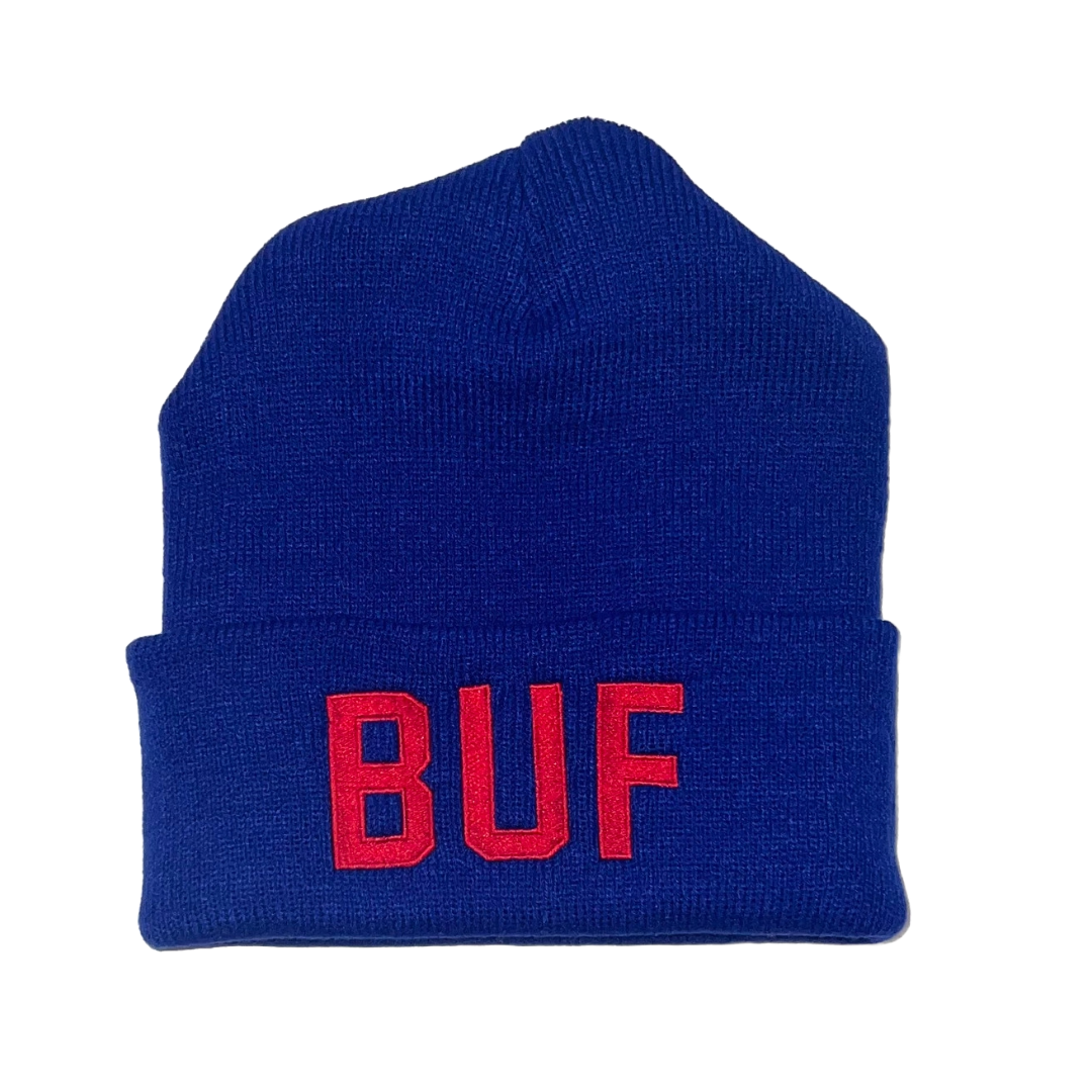 BUF Beanie in Royal/Red