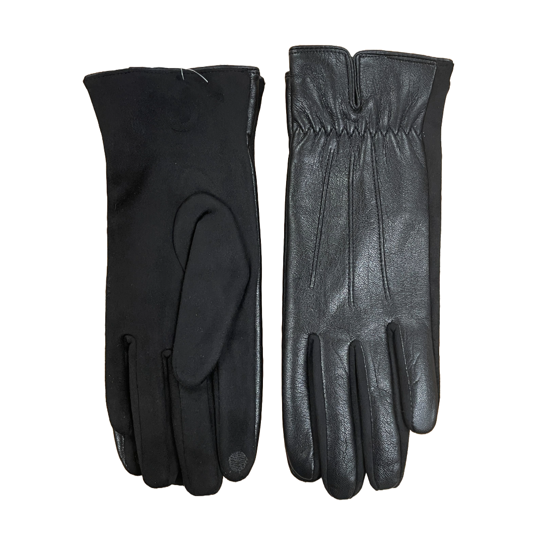 Classic Vegan Leather Gloves