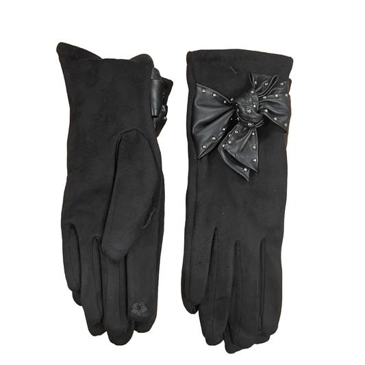 Studded Bow Vl Gloves